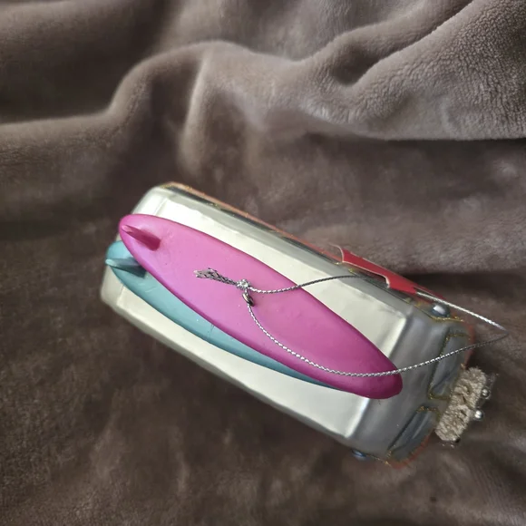 🔥 2/$9 or 3/$13 Pink Surfing Van Ornament - Picture 6 of 6